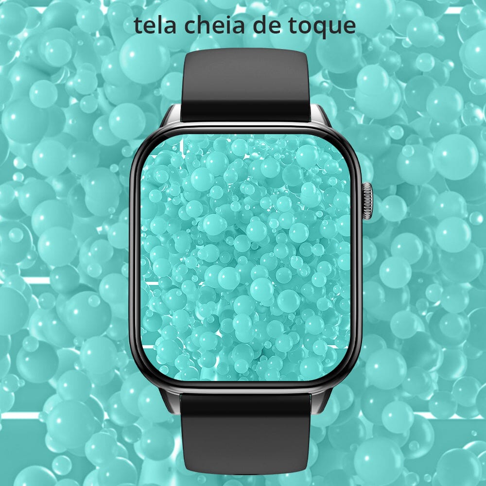 Smartwatch Wellness À Prova D'Água Bateria 7 dias