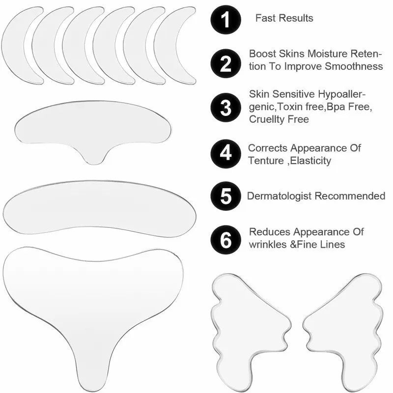 Patches de Silicone Antirrugas