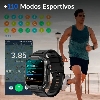 Smartwatch Titã - Robusto e Resistente